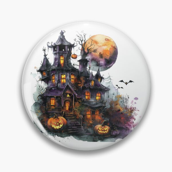 Item preview, Bat Castle | Bat | Cute Gothic Wildlife Art designed and sold by Mandayartstudio.