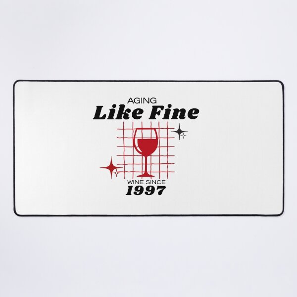 Item preview, Aging Like Fine Wine Since 1997 | Funny 1997 Birthday Wine Lover Shirt  Main Tag designed and sold by luckyhue.