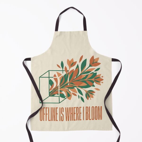 Item preview, Offline Is Where I Bloom Modern Botanical Digital Detox designed and sold by SplashTastic.