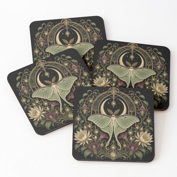 Item preview, Moon Garden Luna Moth designed and sold by Amnesia-Proto.