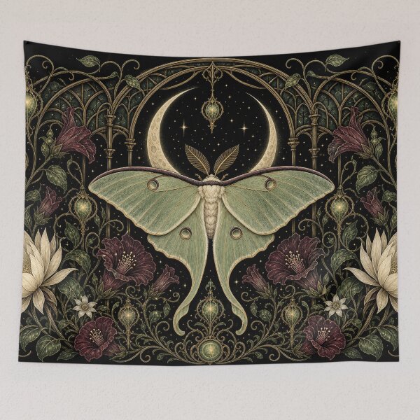 Item preview, Moon Garden Luna Moth designed and sold by Amnesia-Proto.