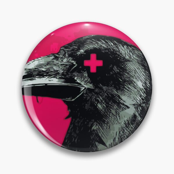 Item preview, Dark Gothic Raven | "Just Slip Away" Crow Illustration | Emo Gothic Bird Art designed and sold by DuskyMonk.