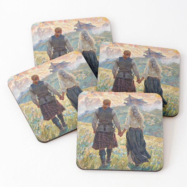Item preview, Outlander Jamie and Claire | Return to the Ridge designed and sold by Mariya Dzyuba Art.