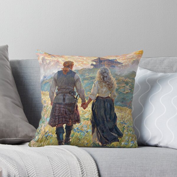 Artikelvorschau, Outlander Jamie und Claire | Rückkehr zum Grat entworfen und verkauft von Mariya Dzyuba Art.