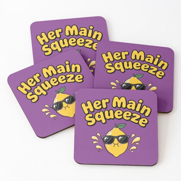 Item preview, Cute Funny Her Main Squeeze Funny Lemon designed and sold by Colorfulman.