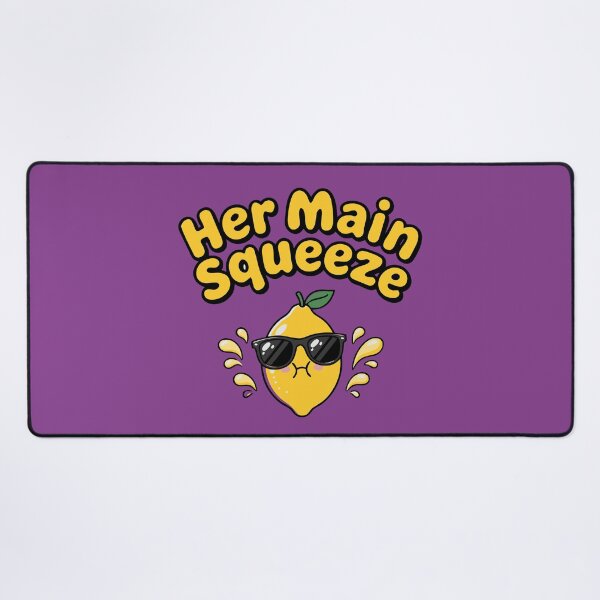 Item preview, Cute Funny Her Main Squeeze Funny Lemon designed and sold by Colorfulman.
