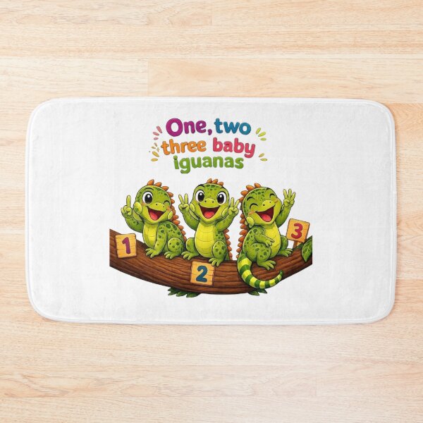 Item preview, One Two Three Baby Iguanas designed and sold by RaulWeirdAndFun.