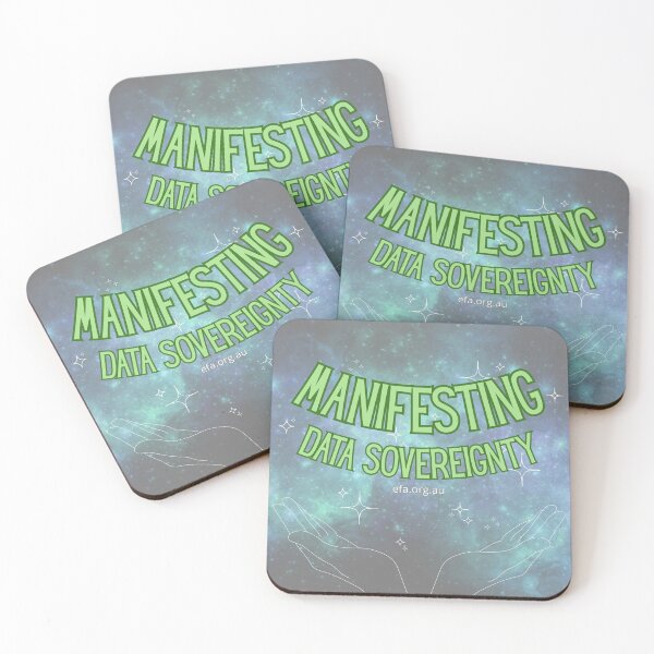 Item preview, Manifesting Data Sovereignty designed and sold by Electronic Frontiers Australia.