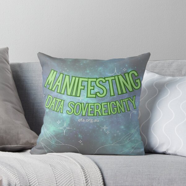Item preview, Manifesting Data Sovereignty designed and sold by Electronic Frontiers Australia.