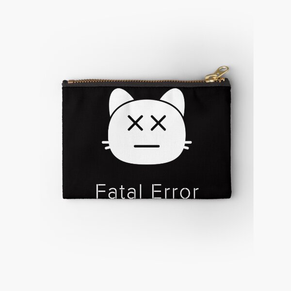 Item preview, Fatal Error Cat – Funny System Crash Minimal Cat Meme Design designed and sold by ContigoART.