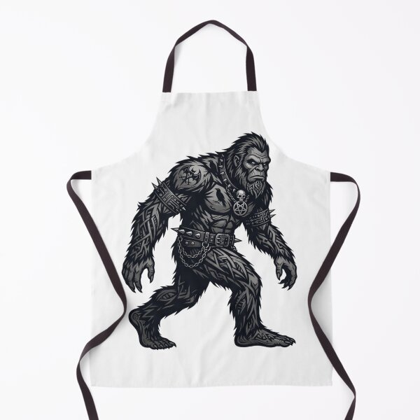 Item preview, Neo Goth Bigfoot - Norse Viking Gothic Sasquatch Cryptidcore Design designed and sold by Spank My Yeti.