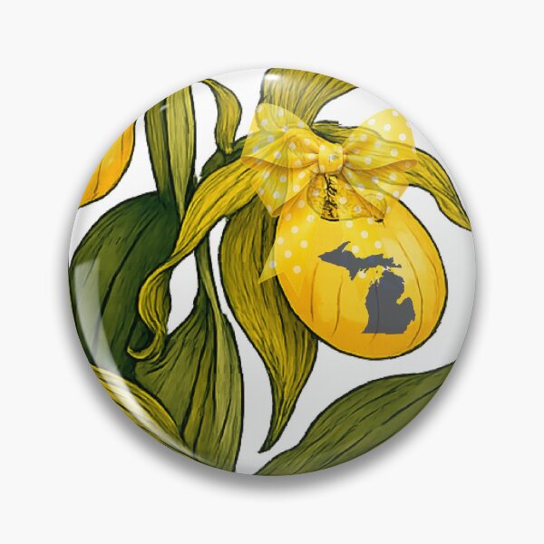 Item preview, Lady Slipper Orchid | Michigan Native Wildflower designed and sold by FreshWaterWares.