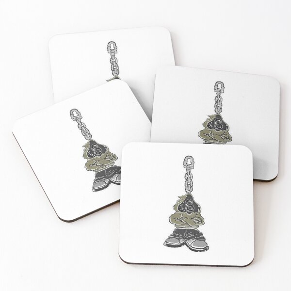 Item preview, SEAC Hooded Figure  Chain Pendant Mascot designed and sold by MetalheadArt.
