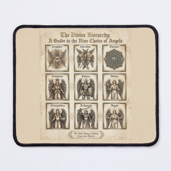 Item preview, Nine Choirs of Angels Divine Hierarchy Chart designed and sold by Flirt-Teez.