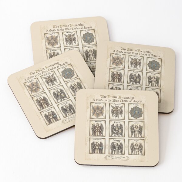 Item preview, Nine Choirs of Angels Divine Hierarchy Chart designed and sold by Flirt-Teez.