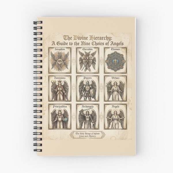 Item preview, Nine Choirs of Angels Divine Hierarchy Chart designed and sold by Flirt-Teez.