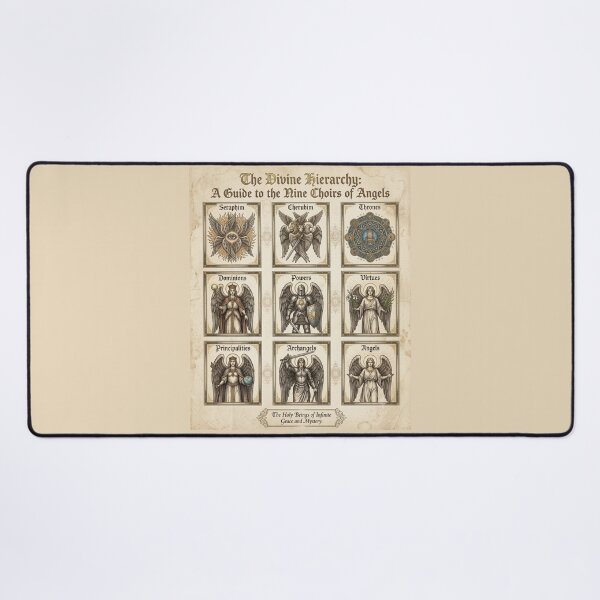 Item preview, Nine Choirs of Angels Divine Hierarchy Chart designed and sold by Flirt-Teez.