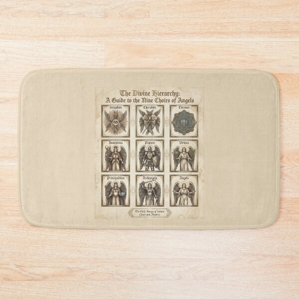 Item preview, Nine Choirs of Angels Divine Hierarchy Chart designed and sold by Flirt-Teez.