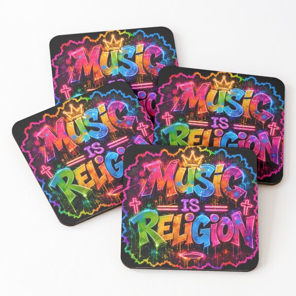 Item preview, Music Is Religion – Graffiti Manifesto designed and sold by RH Design Lab.