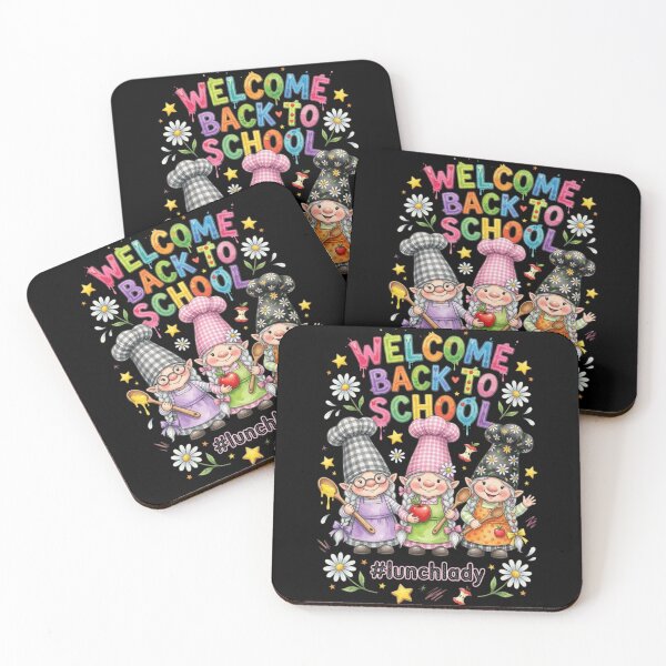 Item preview, Welcome Back To School Lunch Lady  Cute Gnome Lunch Lady watercolor designed and sold by CF_VintageDesign.