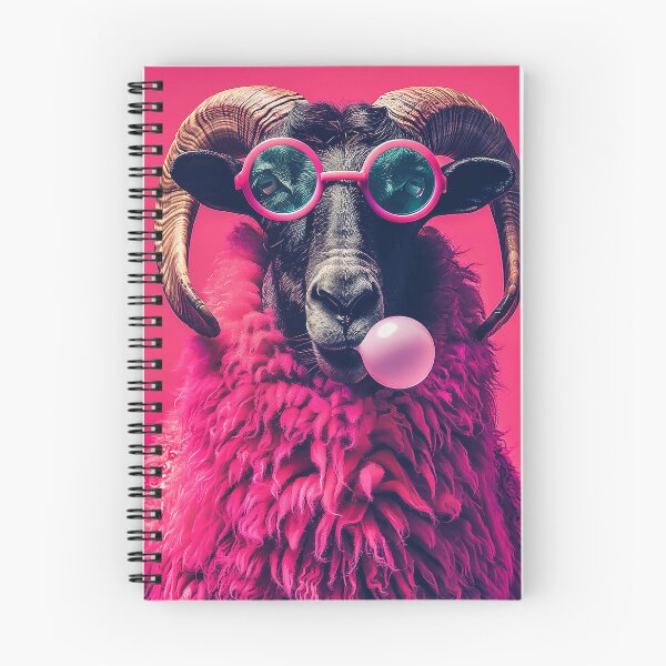 Artikelvorschau, Pinke, flippige Widder-Sonnenbrille, Kaugummi entworfen und verkauft von jamesthomasw.