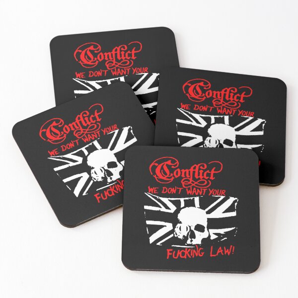 Item preview, Red Typography Punk Rock Silhouette designed and sold by billiasbros.