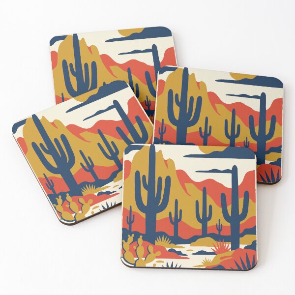 Item preview, Saguaro National Park USA Travel Vintage designed and sold by RareDeerArt.