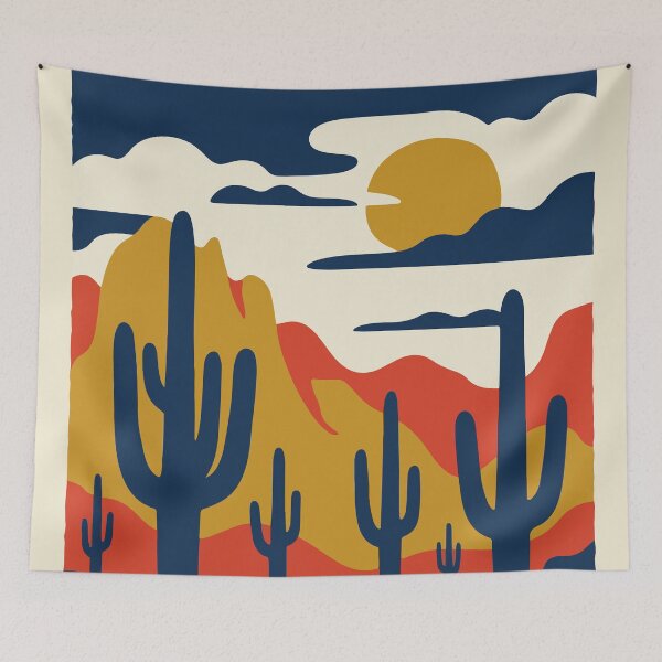 Artikelvorschau, Saguaro-Nationalpark USA Reise Vintage entworfen und verkauft von RareDeerArt.