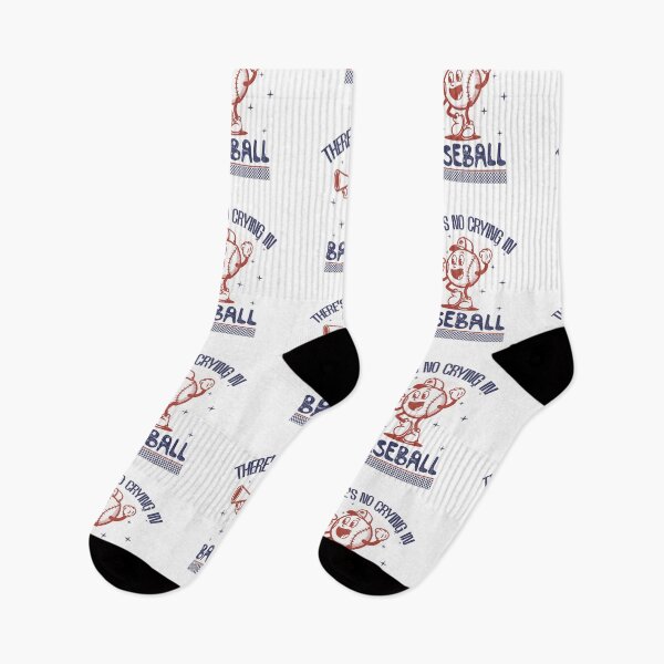 Item preview, there's no crying in baseball for baseball lovers designed and sold by delllsdesigns.