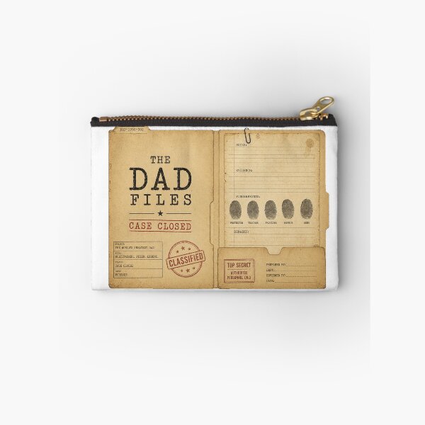 Item preview, The Dad Files Case Closed Vintage Detective Father's Day Gift designed and sold by Amnesia-Proto.