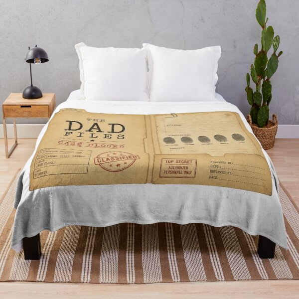 Item preview, The Dad Files Case Closed Vintage Detective Father's Day Gift designed and sold by Amnesia-Proto.