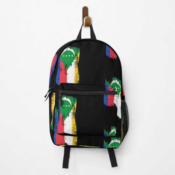 Item preview, Comoros Flag Distressed Paint Brush Stroke designed and sold by Danny-Arts1.