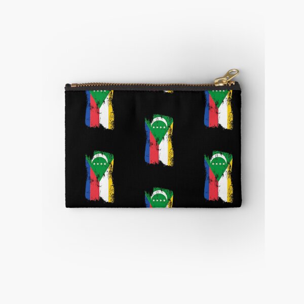 Item preview, Comoros Flag Distressed Paint Brush Stroke designed and sold by Danny-Arts1.