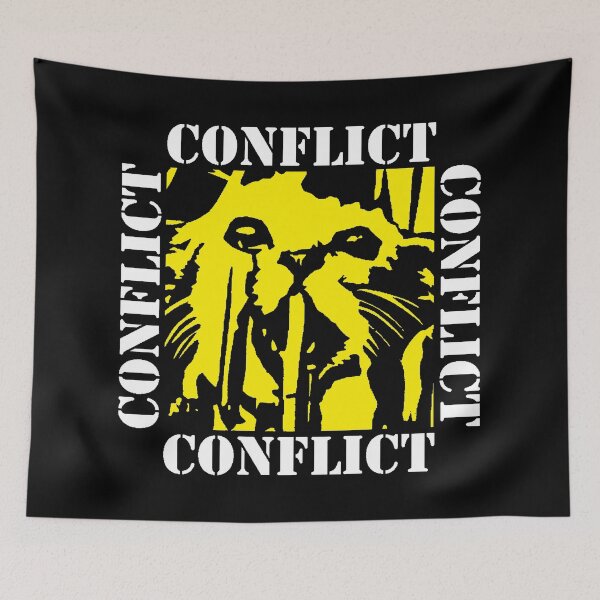 Item preview, Yellow Silhouette Anarcho Punk designed and sold by billiasbros.