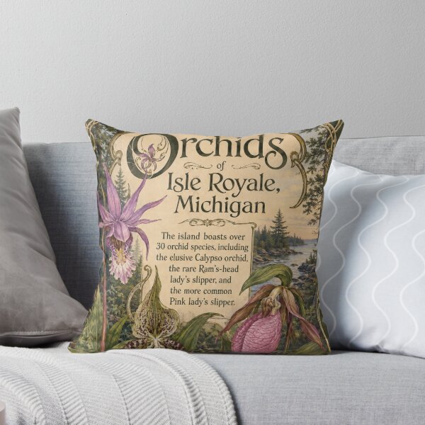 Item preview, Orchids of Isle Royale | Michigan Native Orchids designed and sold by FreshWaterWares.