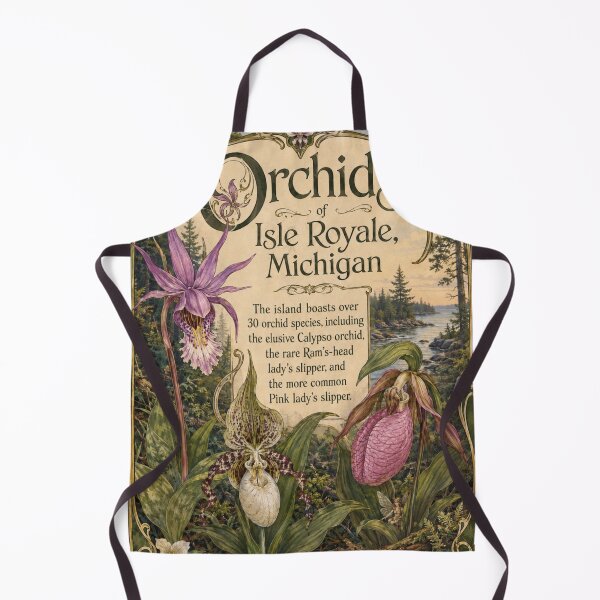 Item preview, Orchids of Isle Royale | Michigan Native Orchids designed and sold by FreshWaterWares.