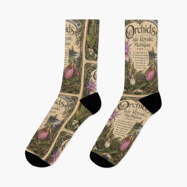 Item preview, Orchids of Isle Royale | Michigan Native Orchids designed and sold by FreshWaterWares.