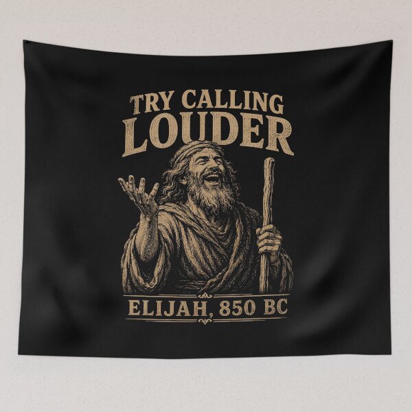 Item preview, Try Calling Louder designed and sold by CelidaBonde.