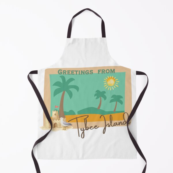 Item preview, Greetings from Tybee Island | Retro Postcard Beach Design Georgia designed and sold by DonnaRaine.