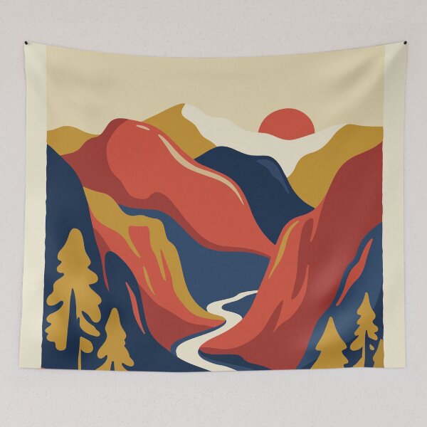 Item preview, Kings Canyon National Park USA Travel Vintage designed and sold by RareDeerArt.