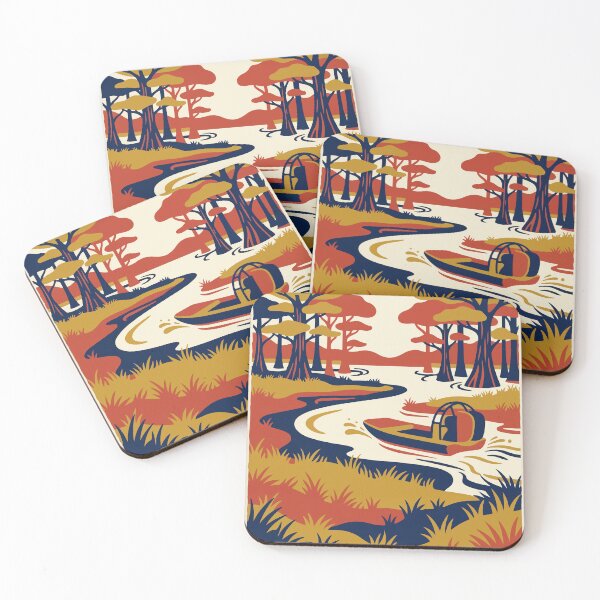 Item preview, Everglades National Park USA Travel Vintage designed and sold by RareDeerArt.