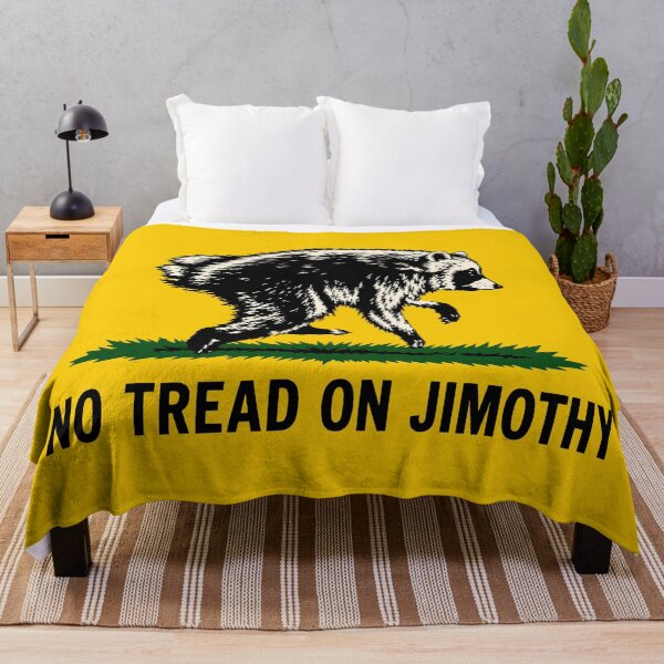 Item preview, Jimothy Raccoon Funny No Tread On Jimothy Meme designed and sold by Eh Plus Designs.