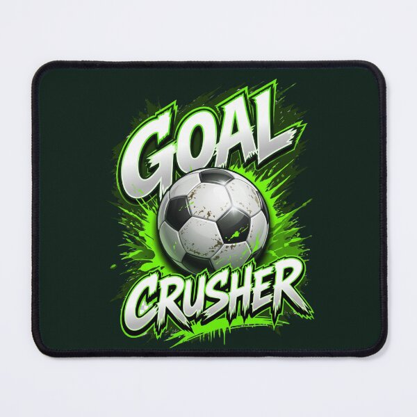 Item preview, Goal Crusher | Soccer Ball Typography Graphic | Football Player Motivation Gift designed and sold by tareankush.