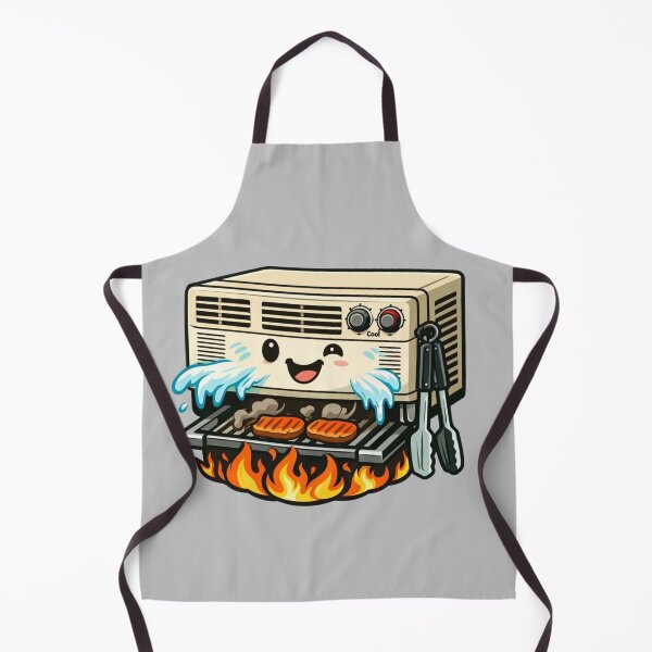 Item preview, Air Conditioner Grill Combo – Funny Summer Retro Badge designed and sold by Timeless Junction.