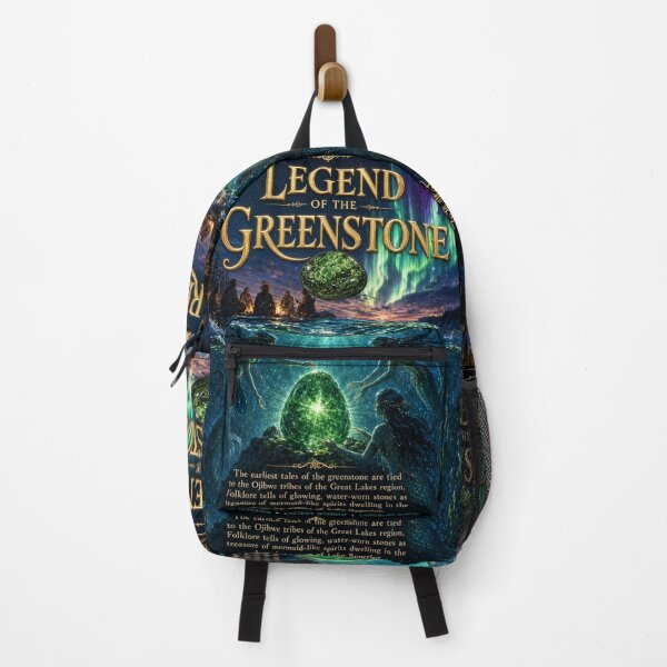 Item preview, Legend of the Greenstone | Lake Superior Legend designed and sold by FreshWaterWares.