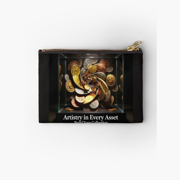 Item preview, Artistry in Every Asset Museum Coin Display: Premium Wealth Portfolio Canvas designed and sold by Creative-RE.