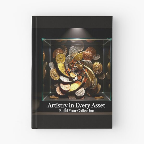 Item preview, Artistry in Every Asset Museum Coin Display: Premium Wealth Portfolio Canvas designed and sold by Creative-RE.