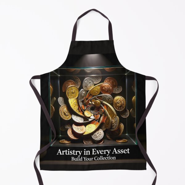 Item preview, Artistry in Every Asset Museum Coin Display: Premium Wealth Portfolio Canvas designed and sold by Creative-RE.