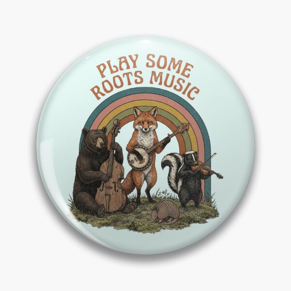 Item preview, Play Some Roots Music Woodland Folk Band designed and sold by creativerooney.