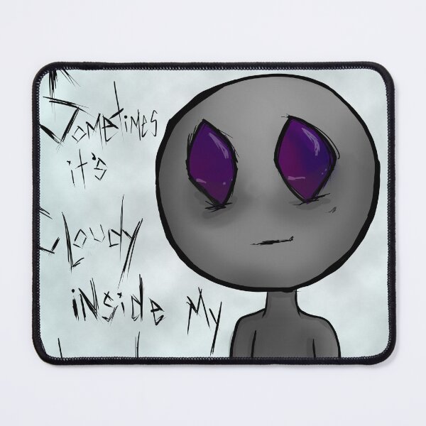 Item preview, CANT - Cloudy inside my Head designed and sold by UnmaskingNeurodiversity.